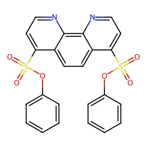 Bathophenanthroline disulfonic acid structure