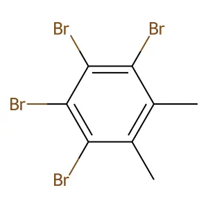 Compound C8H6Br4 structure