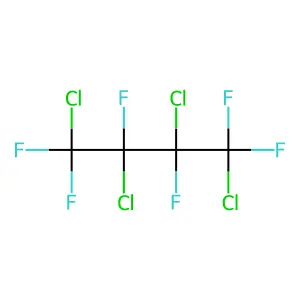 1,2,3,4-tetrachloro-1,1,2,3,4,4-hexafluorobutane structure