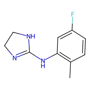 Flutonidine structure