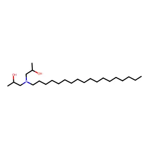 1,1'-(Octadecylimino)dipropan-2-ol structure