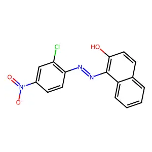 1-((2-Chloro-4-nitrophenyl)azo)-2-naphthol structure
