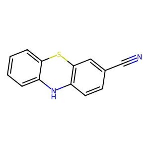 10H-Phenothiazine-3-carbonitrile structure
