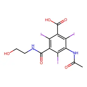 Ioxitalamic acid structure