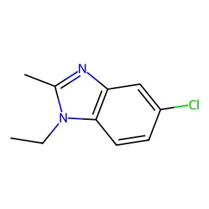 Compound C10H11ClN2 structure