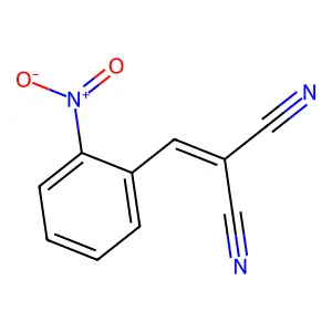 (2-Nitrobenzylidene)malononitrile structure