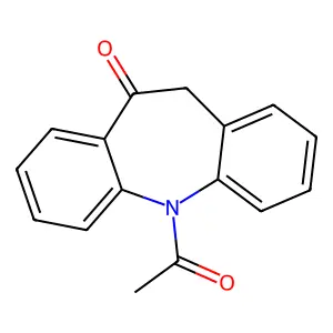 11-acetyl-6H-benzo[b][1]benzazepin-5-one structure