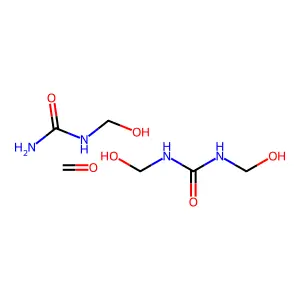 (hydroxymethyl)urea 1,3-bis(hydroxymethyl)urea formaldehyde structure