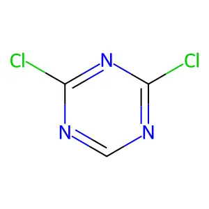 Compound C3HCl2N3 structure