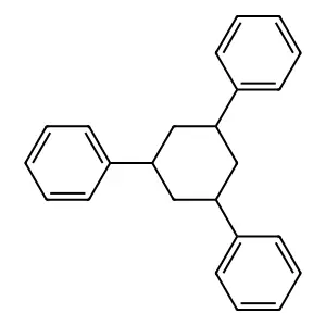 1,3,5-Triphenylcyclohexane structure