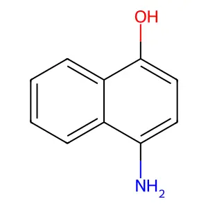 4-Amino-1-naphthol structure