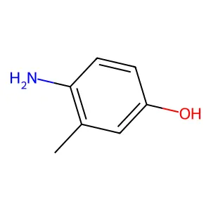 4-Amino-3-methylphenol structure