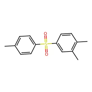 1,2-DIMETHYL-4-TOSYLBENZENE structure