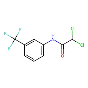 Compound C9H6Cl2F3NO structure