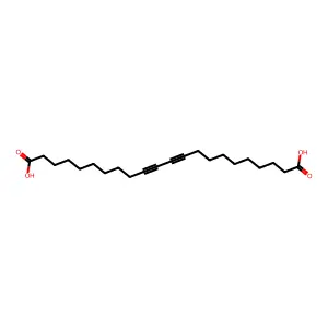 10,12-Docosadiynedioic acid structure