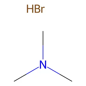N,N-dimethylmethanaminehydrobromide structure