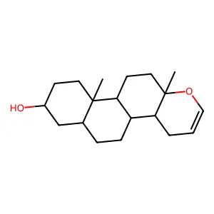 10a,12a-dimethyl-4a,4b,5,6,6a,7,8,9,10,10b,11,12-dodecahydro-4H-naphtho[2,1-f]chromen-8-ol structure