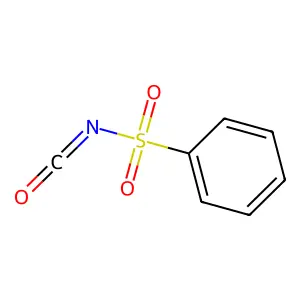 Phenylsulphonyl isocyanate structure