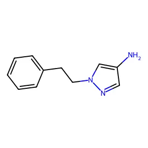 1-(2-phenylethyl)-1h-pyrazol-4-amine structure