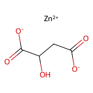 Zinc malate structure