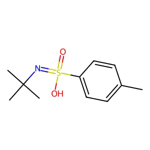p-TOLUENESULFONAMIDE, N-(tert-BUTYL)- structure