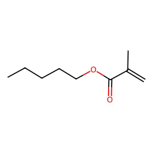 Pentyl methacrylate structure