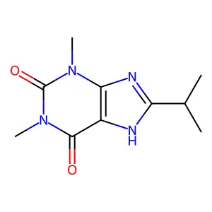 Compound C10H14N4O2 structure