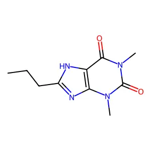 Compound C10H14N4O2 structure