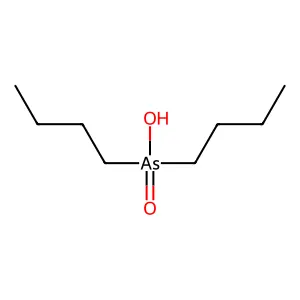 Dibutylarsinic acid structure