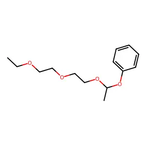 1-[2-(2-ethoxyethoxy)ethoxy]ethoxybenzene structure