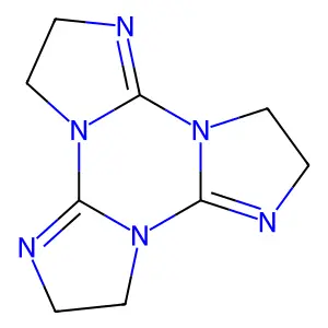 1,3,6,8,11,13-hexazatetracyclo[10.3.0.02,6.07,11]pentadeca-2,7,12-triene structure