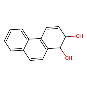 1,2-dihydrophenanthrene-1,2-diol structure