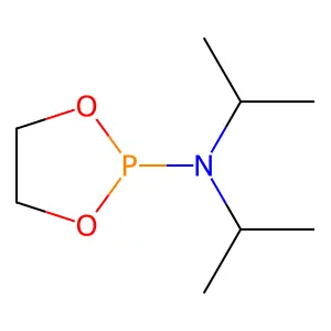 1,3,2-Dioxaphospholan-2-amine, N,N-bis(1-methylethyl)- structure
