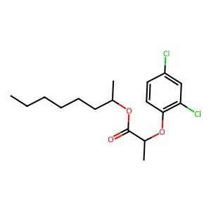 Dichlorprop-isoctyl structure