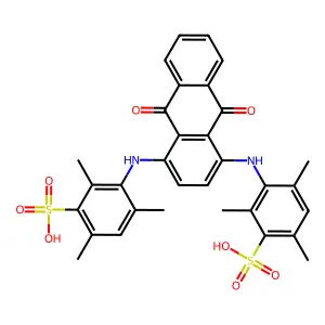 Alizarine Blue BL structure