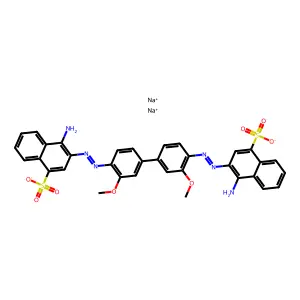 C.I. Direct Red 7, disodium salt structure