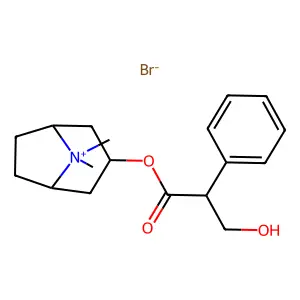 ATROPINE METHYL BROMIDE structure