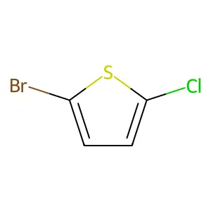 Compound C4H2BrClS structure