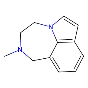 10-methyl-1,10-diazatricyclo[6.4.1.04,13]trideca-2,4(13),5,7-tetraene structure