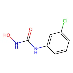 1-(3-chlorophenyl)-3-hydroxyurea structure