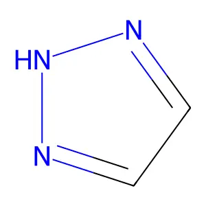 Compound C2H3N3 structure