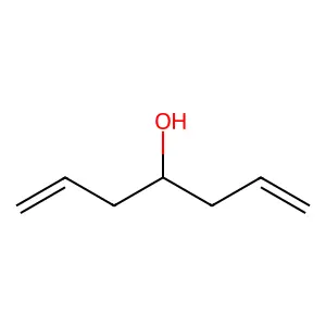 Hepta-1,6-dien-4-ol structure