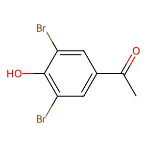 1-(3,5-Dibromo-4-hydroxyphenyl)ethan-1-one structure