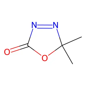 1,3,4-Oxadiazol-2(5H)-one, 5,5-dimethyl- structure