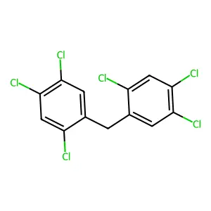 1,1'-Methylenebis(2,4,5-trichlorobenzene) structure