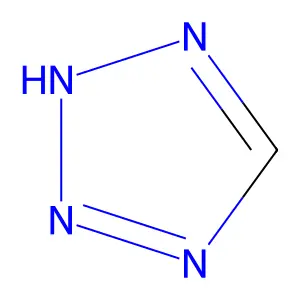 Compound CH2N4 structure