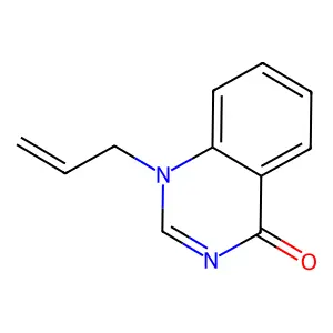1-prop-2-enylquinazolin-4-one structure