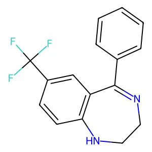 Compound C16H13F3N2 structure