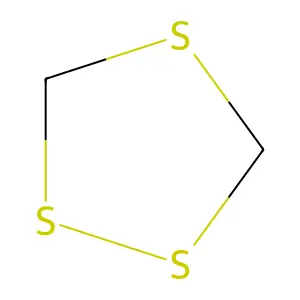 1,2,4-TRITHIOLANE structure