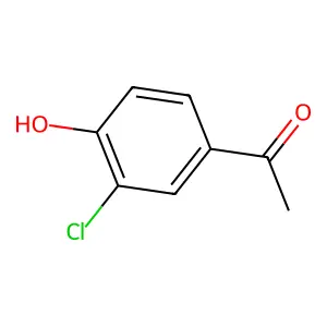 1-(3-chloro-4-hydroxyphenyl)ethanone structure
